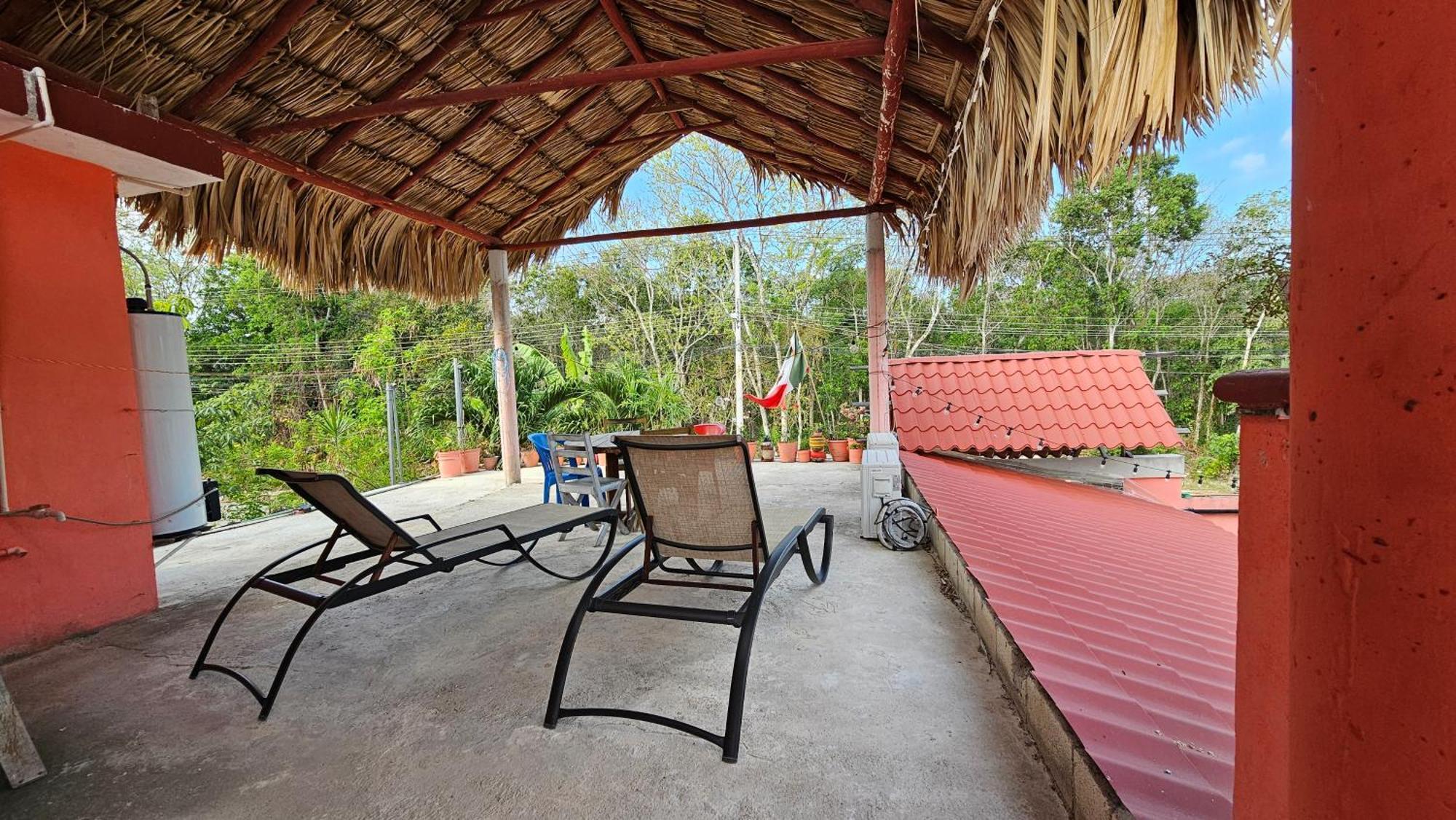 Casa Coral Hotel Bacalar Buitenkant foto